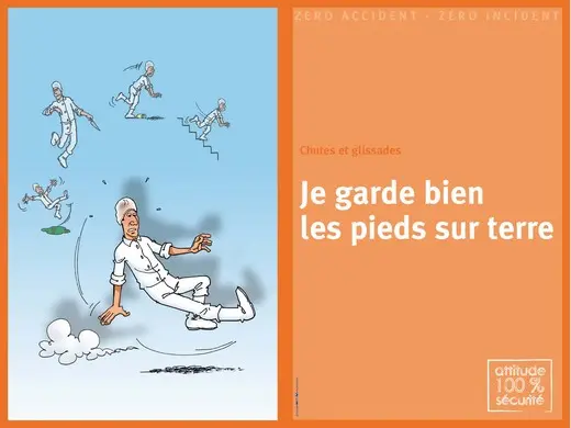 Chutes de glissades