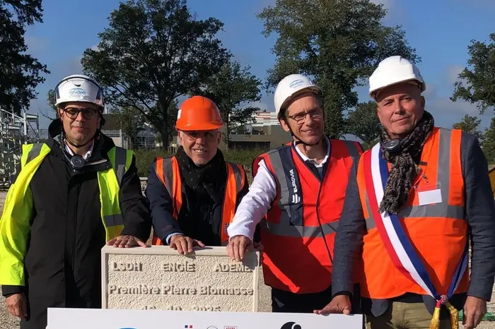 Benoît Martin, directeur du Territoire Centre-Ouest d’Engie Solutions et Mohamed Amjahdi, directe