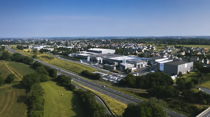 Le site Frial CIFA près de Bayeux en Normandie.