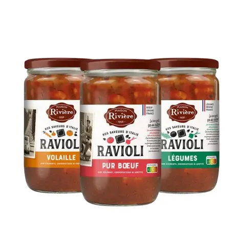 Maison Rivière – Nos saveurs d'Italie, lancé en P8 2023 (DV 23), dépasse 1,034 M€ et touche 0,8 % des foyers, avec un taux de réachat de 20,9 