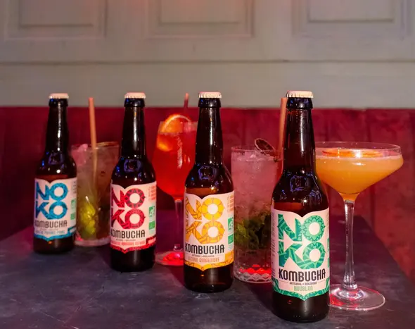 La gemme de bière sans alcool Noko comprend quatre saveurs.