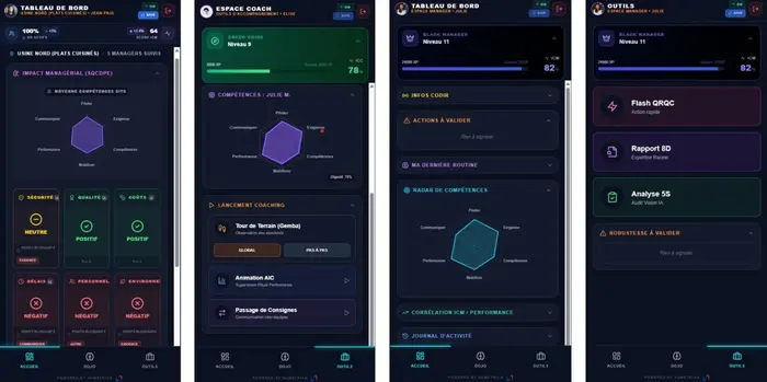 Humetria
Humetria analyse les comportements managériaux et leur impact sur la performance industrielle grâce à l’IA. Elle permet de mesurer objec