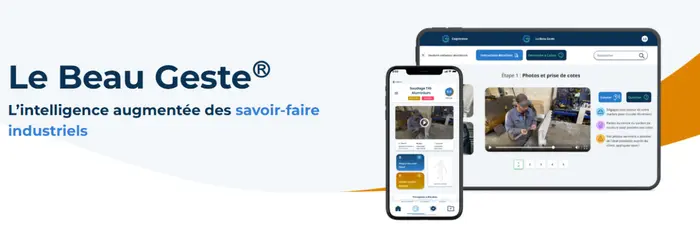 Cognivance : Le Beau Geste
Le Beau Geste capture et valorise les savoir-faire terrain grâce à l’intelligence artificielle. Il transforme rapidemen