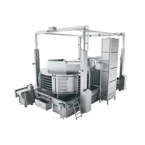 Le pasteurisateur à spirale développé par DSI Dantech repose sur une spirale de pasteurisation à