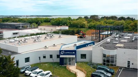 Le nouveau bâtiment accueillera les deux nouveaux ateliers prévus pour 2026 sur le site Capsulae d