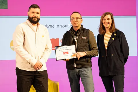 Olivier Leforgeais, dirigeant de la Charcuterie Leforgeais a reçu le prix coup de cœur du jury lors du Cfia de Rennes en mars dernier.