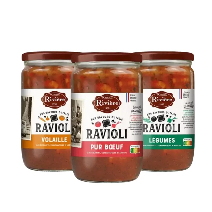 Maison Rivière – Nos saveurs d'Italie, lancé en P8 2023 (DV 23), dépasse 1,034 M€ et touche 0,8 % des foyers, avec un taux de réachat de 20,9 